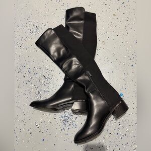 Calvin Klein Black Over the Knee Boots